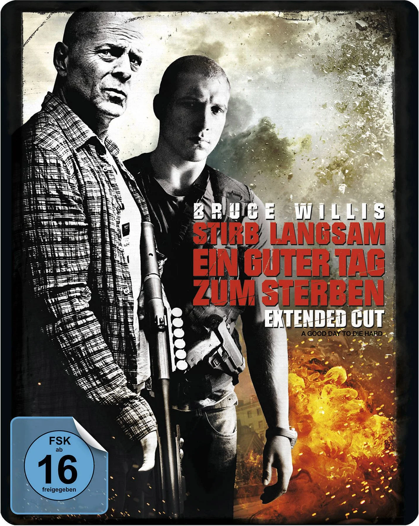 Stirb langsam - Ein guter Tag zum Sterben (Extended Cut + Kinofassung) (Limited Steelbook Edition) Blu-ray
