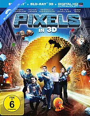 Pixels (2015) 3D (Blu-ray 3D + Blu-ray + UV Copy) Blu-ray