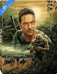 Plane (2023) 4K - Amazon Exclusive Limited Edition PET Slipcover Steelbook (4K UHD + Blu-ray + Digital Copy) (US Import ohne dt. Ton) Blu-ray