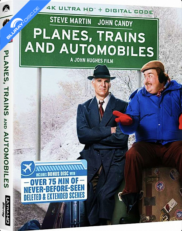 Planes, Trains and Automobiles 4K 4K UHD + Bonus Bluray + Digital Copy