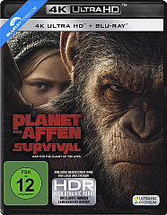 Planet der Affen: Survival 4K (4K UHD + Blu-ray)