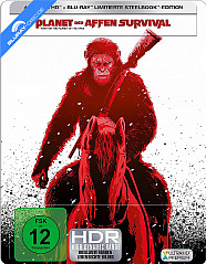 Planet Der Affen: Survival 4K (Limited Steelbook Edition) (4K UHD + Blu-ray)