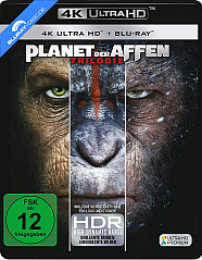 Planet der Affen Trilogie 4K (4K UHD + Blu-ray) Blu-ray