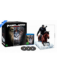 Planet der Affen Trilogie (Special-Edition mit Caesar-Figur 38cm) Blu-ray
