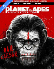Planet of the Apes Trilogy 4K - Best Buy Exclusive 3-Movie Collection Steelbook (4K UHD + Digital Copy) (US Import) Blu-ray