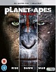 Planet of the Apes Trilogy 4K (4K UHD + Blu-ray) (UK Import ohne dt. Ton) Blu-ray
