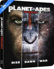 Planet of the Apes Trilogy - Limited Edition Steelbook (HK Import ohne dt. Ton) Blu-ray