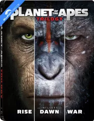 Planet of the Apes Trilogy - Limited Edition Steelbook (KR Import ohne dt. Ton) Blu-ray