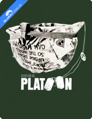 Platoon (1986) 4K - Limited Edition Steelbook (4K UHD + Blu-ray) (CA Import ohne dt. Ton) Blu-ray