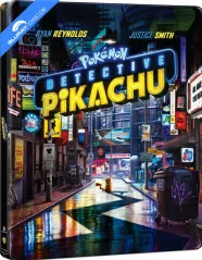 Pokémon: Detective Pikachu (2019) 3D - Limited Edition Steelbook (Blu-ray 3D + Blu-ray) (TH Import) Blu-ray