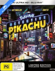 Pokémon: Detective Pikachu (2019) 4K - JB Hi-Fi Exclusive Limited Edition Steelbook (4K UHD + Blu-ray) (AU Import ohne dt. Ton) Blu-ray