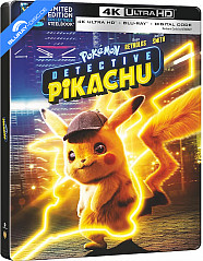 Pokémon: Detective Pikachu (2019) 4K - Limited Edition Steelbook (4K UHD + Blu-ray + Digital Copy) (US Import ohne dt. Ton) Blu-ray