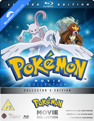 Pokémon: The Movies 1-3 Collection - Limited Edition Steelbook (UK Import ohne dt. Ton) Blu-ray