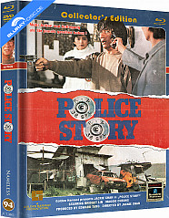 Police Story (1985) (4K Remastered) (Limited Mediabook Edition) (Cover A) Blu-ray