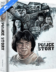 Police Story (1985) (4K Remastered) (Limited Mediabook Edition) (Cover B) Blu-ray