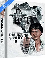 Police Story II (1988) (4K Remastered) (Limited Mediabook Edition) (Cover B) Blu-ray