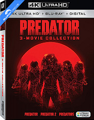 Predator: 3-Movie Collection 4K (4K UHD + Blu-ray + Digital Copy) (US Import) Blu-ray