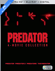 Predator: 4-Movie Collection 4K (4K UHD + Blu-ray + Digital Copy) (US Import) Blu-ray