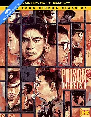Prison on Fire 1+2 4K - Hong Kong Cinema Classics (4K UHD + Blu-ray) (US Import ohne dt. Ton) Blu-ray