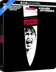 Psicosis (1960) - Edición 60 Aniversario Remasterizada - Edición Metálica (4K UHD + Blu-ray) (ES Import) Blu-ray