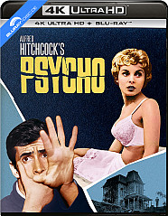Psycho (1960) 4K (4K UHD + Blu-ray) (IT Import) Blu-ray