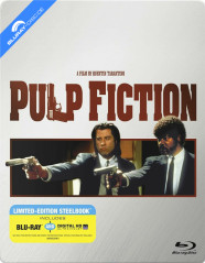 Pulp Fiction (1994) - Limited Edition Steelbook (Blu-ray + UV Copy) (Region A - US Import ohne dt. Ton) Blu-ray