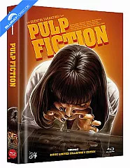 Pulp Fiction (Limited Mediabook Edition) (Cover B) (Blu-ray + DVD) Blu-ray