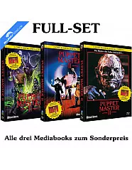 Puppet Master II - Die Rückkehr + Puppet Master: Doktor Death (Limited Mediabook Edition) (Full-Set)  (Cover A + B + C) (2 Blu-ray) Blu-ray