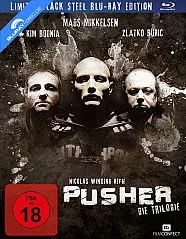 Pusher (1-3) Trilogie (Limited Black Steelbook Edition) Blu-ray