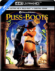 Puss in Boots (2011) 4K (4K UHD + Blu-ray + Digital Copy) (US Import ohne dt. Ton) Blu-ray