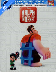 Ralph Breaks the Internet 4K - Best Buy Exclusive Limited Edition Steelbook (4K UHD + Blu-ray + Digital Copy) (US Import ohne dt. Ton) Blu-ray