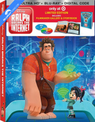 Ralph Breaks the Internet 4K - Target Exclusive Limited Edition Digipak (4K UHD + Blu-ray + Digital Copy) (US Import ohne dt. Ton) Blu-ray