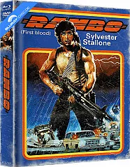 Rambo - First Blood (4K Remastered) (Limited Mediabook Edition) (Cover A) (Blu-ray + DVD) Blu-ray