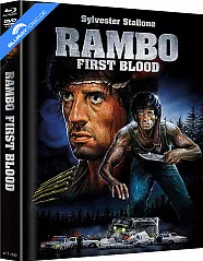 Rambo - First Blood (4K Remastered) (Limited Mediabook Edition) (Cover B) (Blu-ray + DVD) Blu-ray