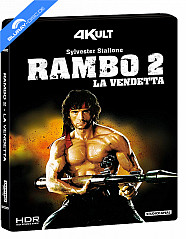Rambo 2 - La Vendetta 4K - 4Kult Edition (4K UHD + Blu-ray) (IT Import ohne dt. Ton) Blu-ray