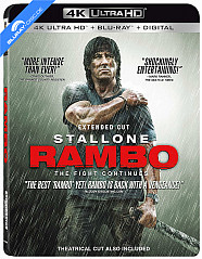 Rambo (2008) 4K - Theatrical and Extended Cut (4K UHD + Blu-ray + Digital Copy) (US Import ohne dt. Ton) Blu-ray