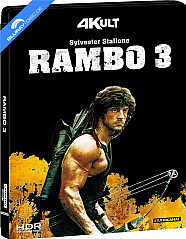 Rambo 3 4K - 4Kult Edition (4K UHD + Blu-ray) (IT Import ohne dt. Ton) Blu-ray