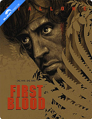 Rambo: First Blood 4K - 40th Anniversary - Limited Edition PET Slipcover Steelbook (2. Neuauflage) (4K UHD + Blu-ray) (UK Import) Blu-ray