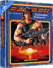 Rambo II - Der Auftrag (Limited Mediabook Edition) (Cover A) Blu-ray