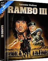 Rambo III (4K Remastered) (Limited Mediabook Edition) (Cover B) (Blu-ray + DVD) Blu-ray