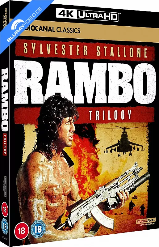 Rambo Trilogy 4K 4K UHD UK Import ohne dt. Ton Blu-ray - Film Details
