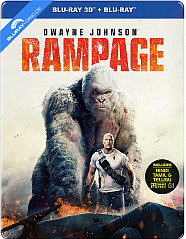 Rampage (2018) 3D - Limited Edition Steelbook (Blu-ray 3D + Blu-ray) (IN Import ohne dt. Ton) Blu-ray