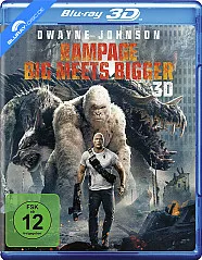 Rampage: Big Meets Bigger 3D (Blu-ray 3D) Blu-ray