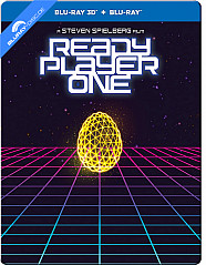 Ready Player One 3D - Limited Edition Steelbook (Blu-ray 3D + Blu-ray) (IN Import ohne dt. Ton) Blu-ray