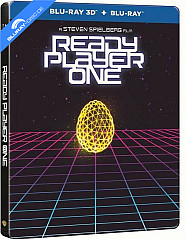 Ready Player One 3D - Limited Edition Steelbook (Blu-ray 3D + Blu-ray) (SE Import) Blu-ray