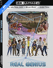 Real Genius (1985) 4K - Theatrical and TV Cut (4K UHD + Blu-ray + Digital Copy) (US Import) Blu-ray
