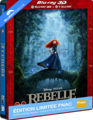 Rebelle (2012) 3D - Édition Limitée FNAC Steelbook (Blu-ray 3D + Blu-ray + Bonus Blu-ray) (FR Import ohne dt. Ton) Blu-ray