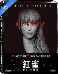 Red Sparrow (2018) 4K - Limited Edition Steelbook (4K UHD + Blu-ray) (TW Import) Blu-ray