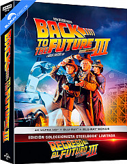 Regreso al Futuro III 4K - Edición Coleccionista Metálica (4K UHD + Blu-ray + Bonus Blu-ray) (ES Import) Blu-ray