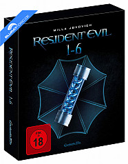 Resident Evil (1-6) (Limited Digipak Edition) Blu-ray